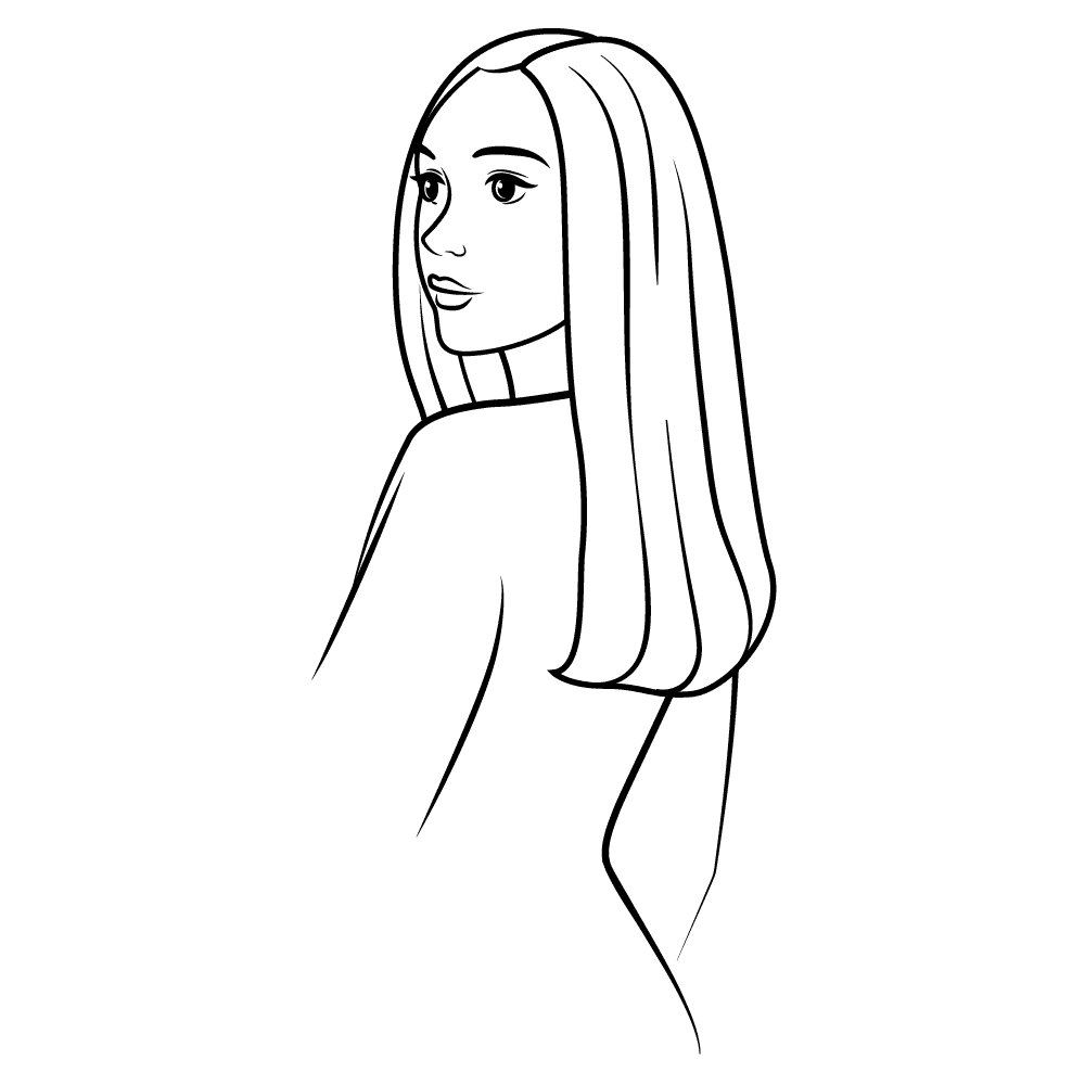 18 Inch Popular length Clip In Hair Extensions, ponytail extensions and bun extensions available in 32 colours