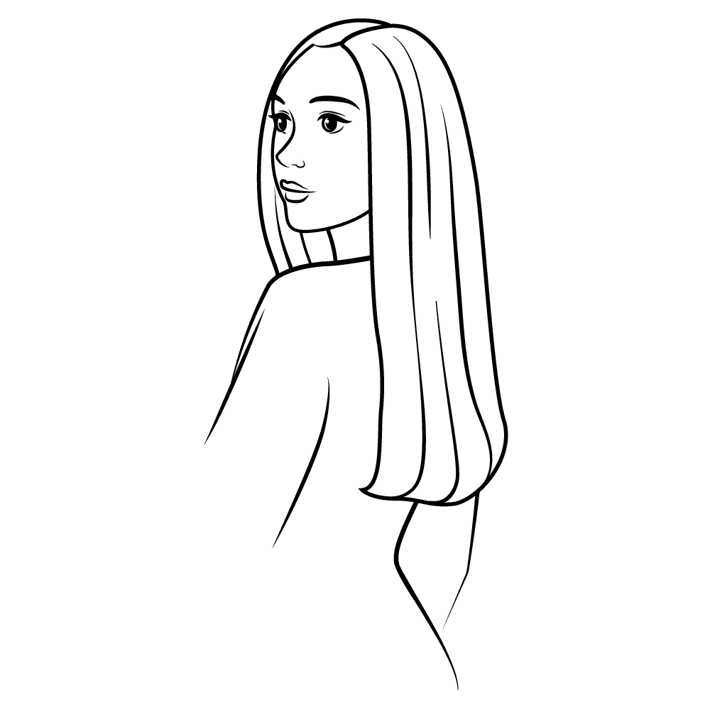 20 Inch Natural Length Clip In Hair Extensions, ponytail extensions and bun extensions available in 32 colours