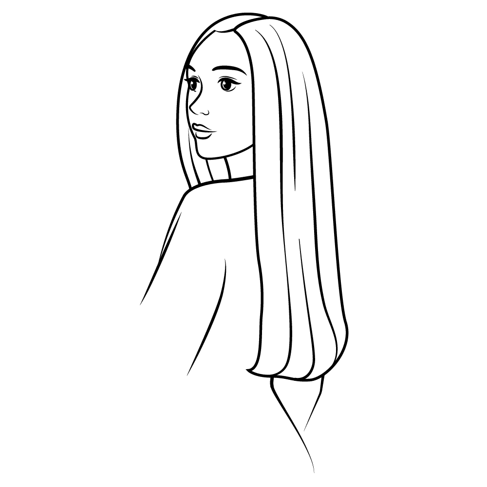 22 Inch Perfect length for curling Clip In Hair Extensions, ponytail extensions and bun extensions available in 32 colours