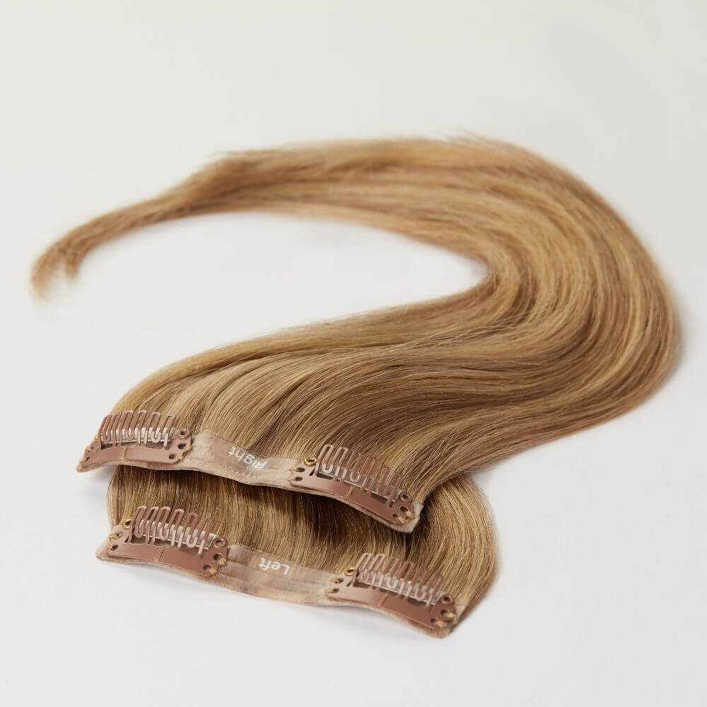 12 Inch Human Hairline Fillers for thin hair in vanilla blonde colour