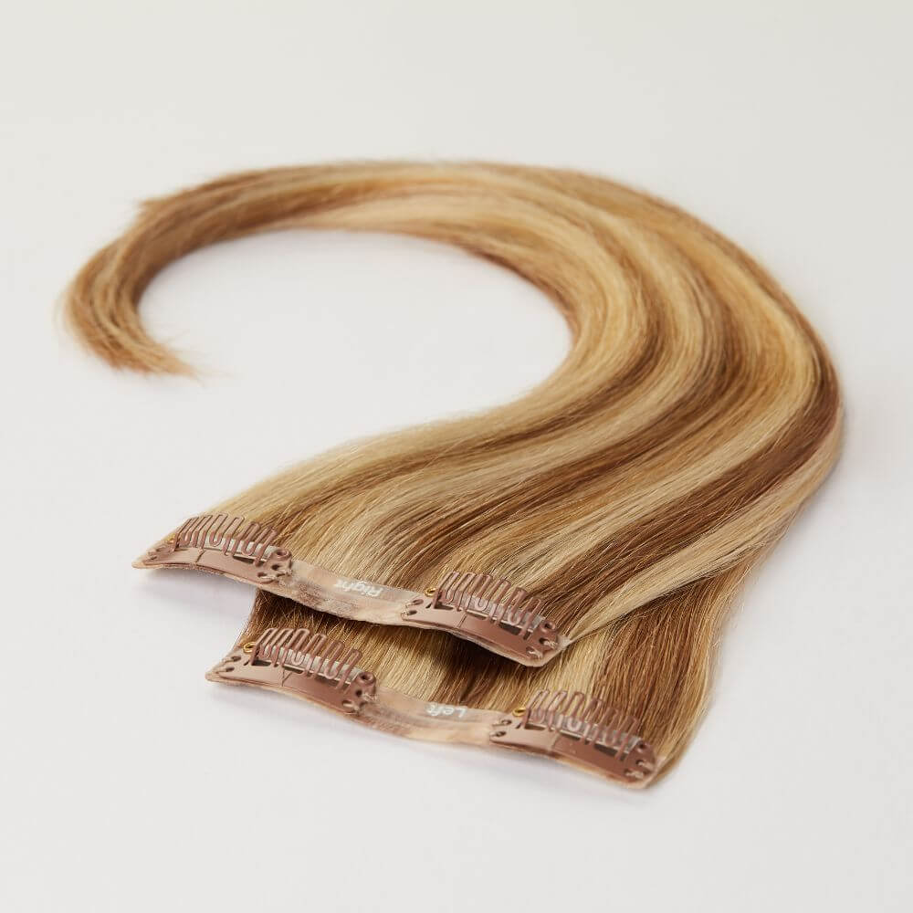 12 Inch Human Hairline Fillers for thin hair in medium blonde colour