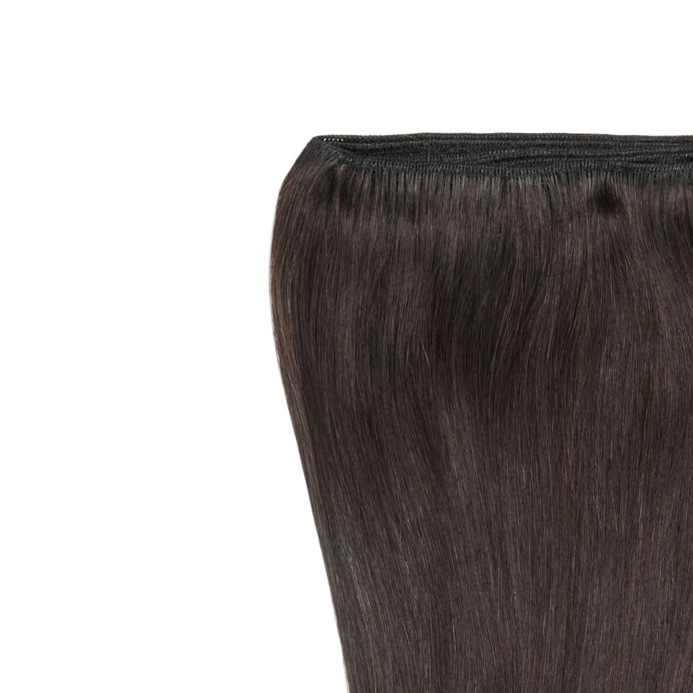 14 Inch Weft Track hair extensions in off black colour