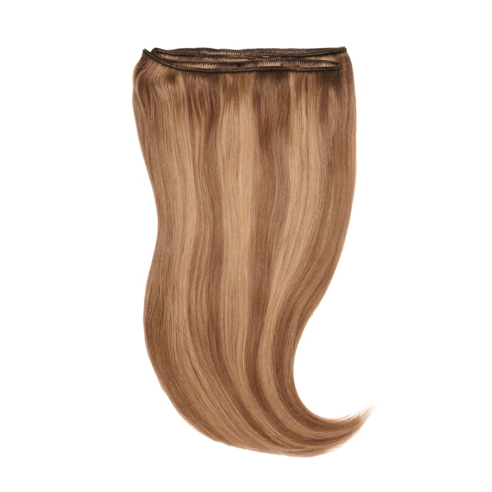 14 Inch Weft 95 gram hair extensions in mixed brown colour