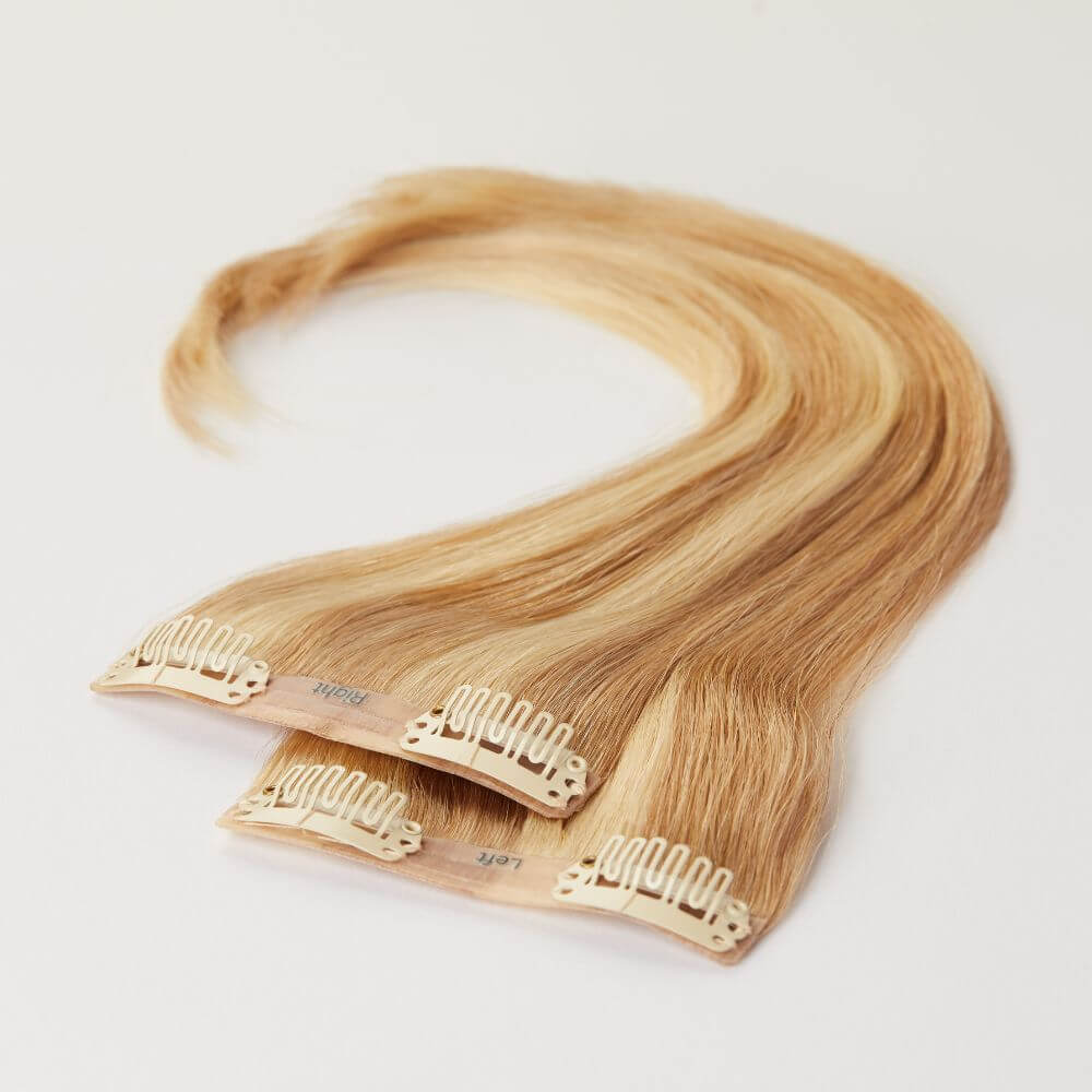 12 Inch Human Hairline Fillers for thin hair in uk blonde colour