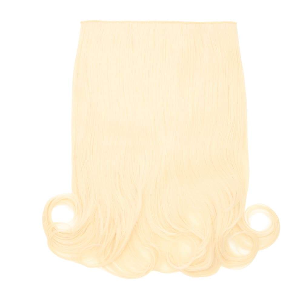 Stranded 16 Inch One Piece Flicky Clip-in Hair Extension - Colour Warm Blonde