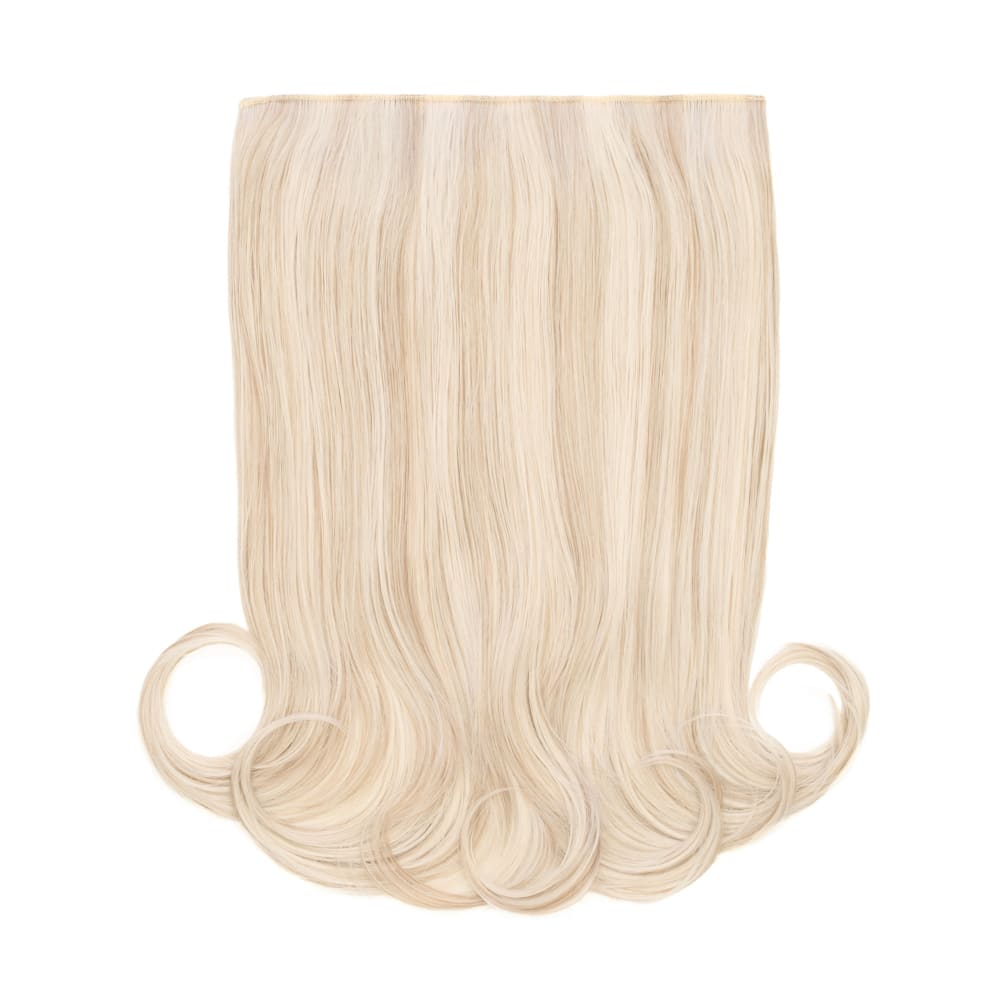 Stranded 16 Inch One Piece Flicky Clip-in Hair Extension - Colour Silver