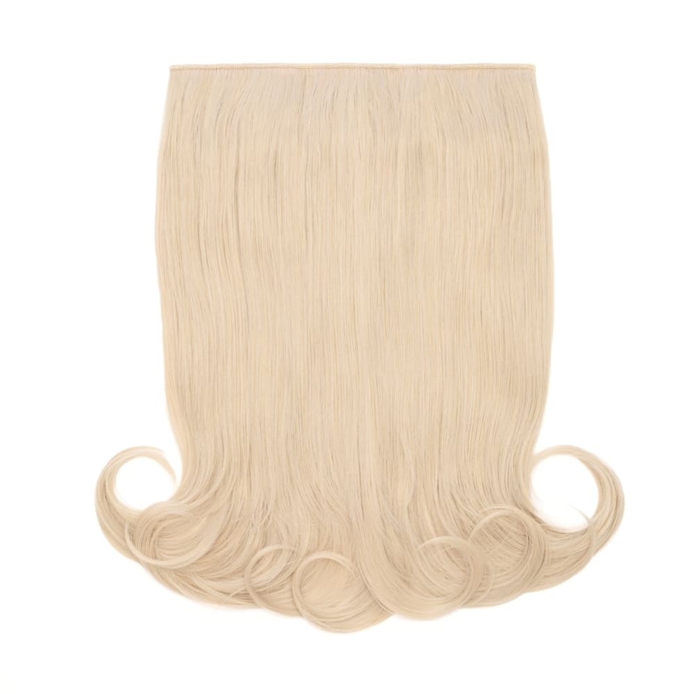 Stranded 16 Inch One Piece Flicky Clip-in Hair Extension - Colour Light Ash Blonde