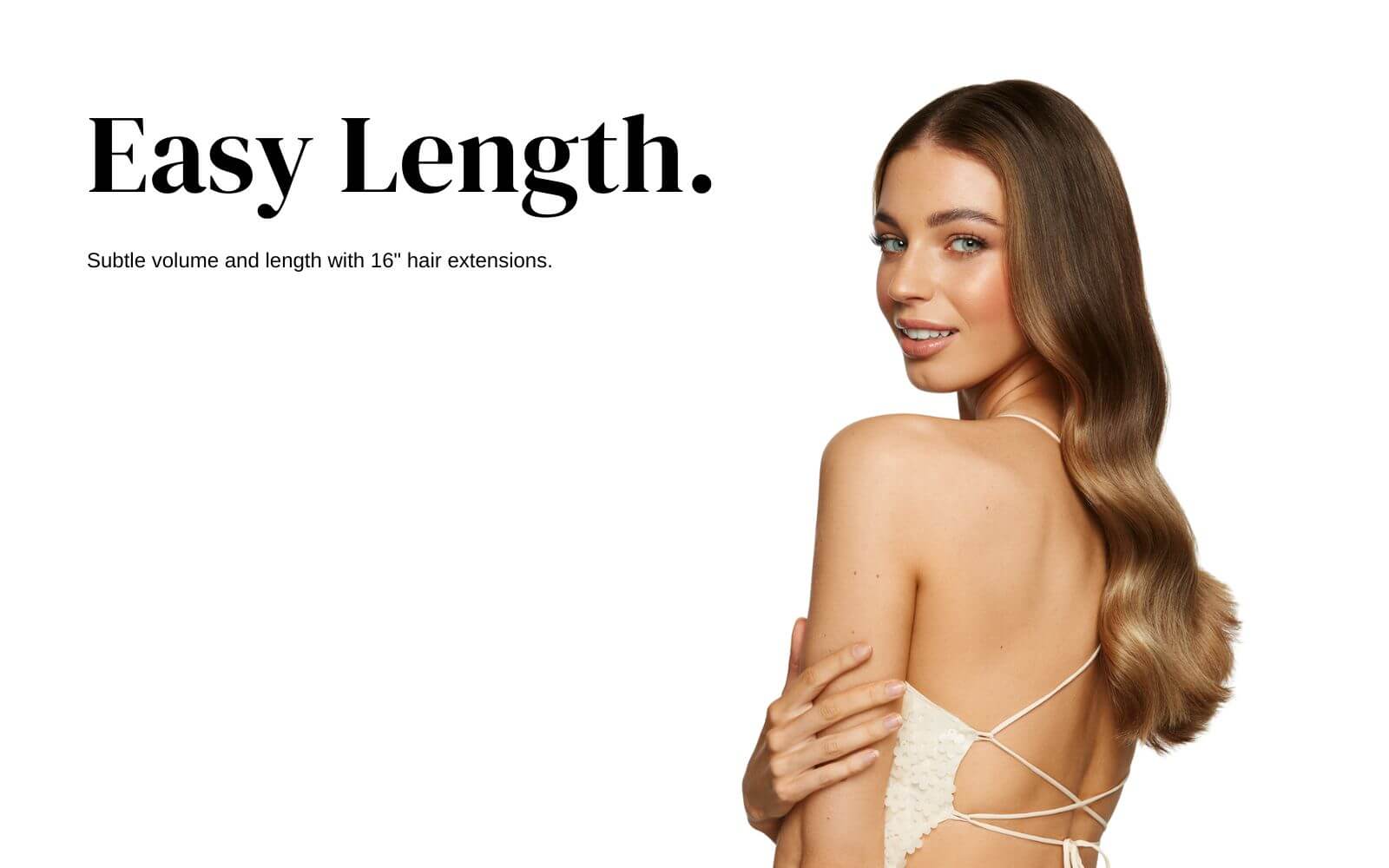 16 Inch Hair Extensions Available in 30 different colours at Stranded Hair Extensions