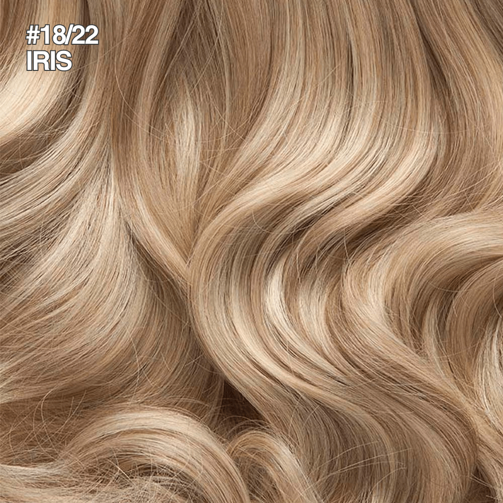 Stranded Bounce Wrap Ponytail - Colour #18/22 Iris