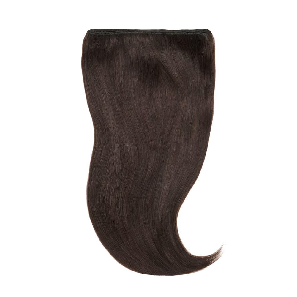 18 Inch Weft 105 gram hair extensions in dark brown colour