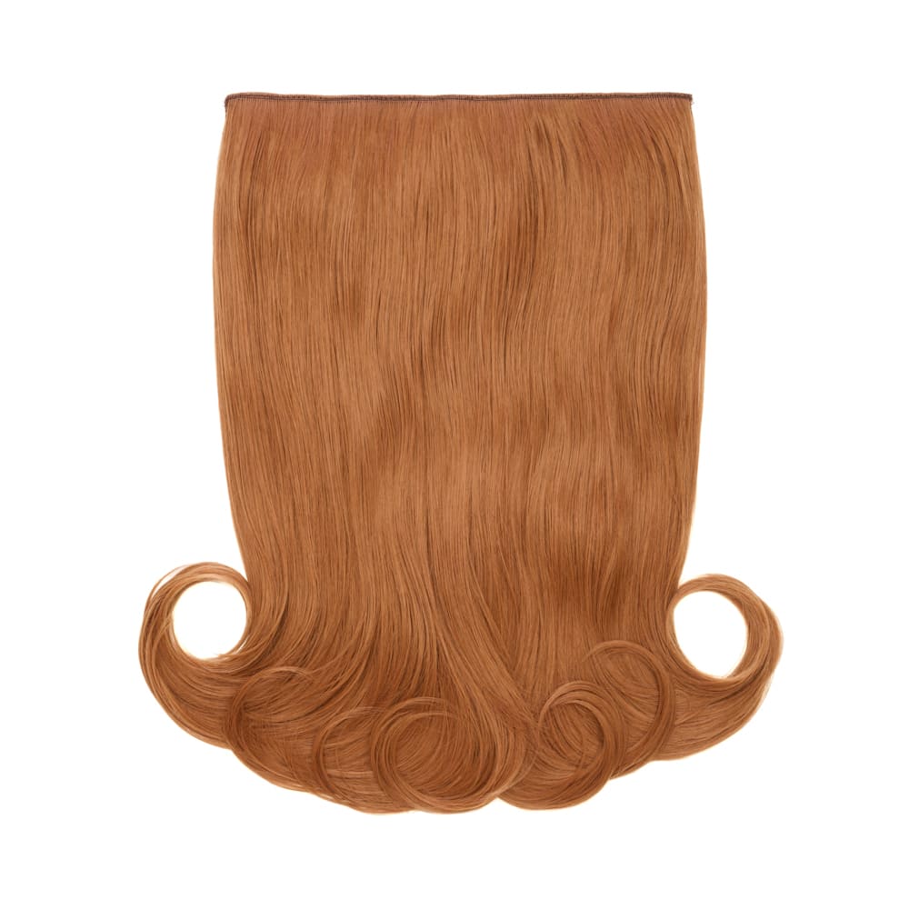 Stranded 20 Inch One Piece Flicky Clip-in Hair Extension - Colour Copper