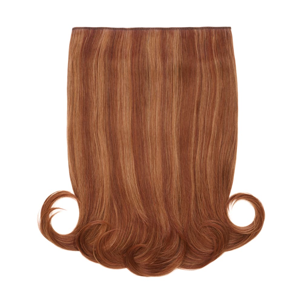 Stranded 20 Inch One Piece Flicky Clip-in Hair Extension - Colour Auburn
