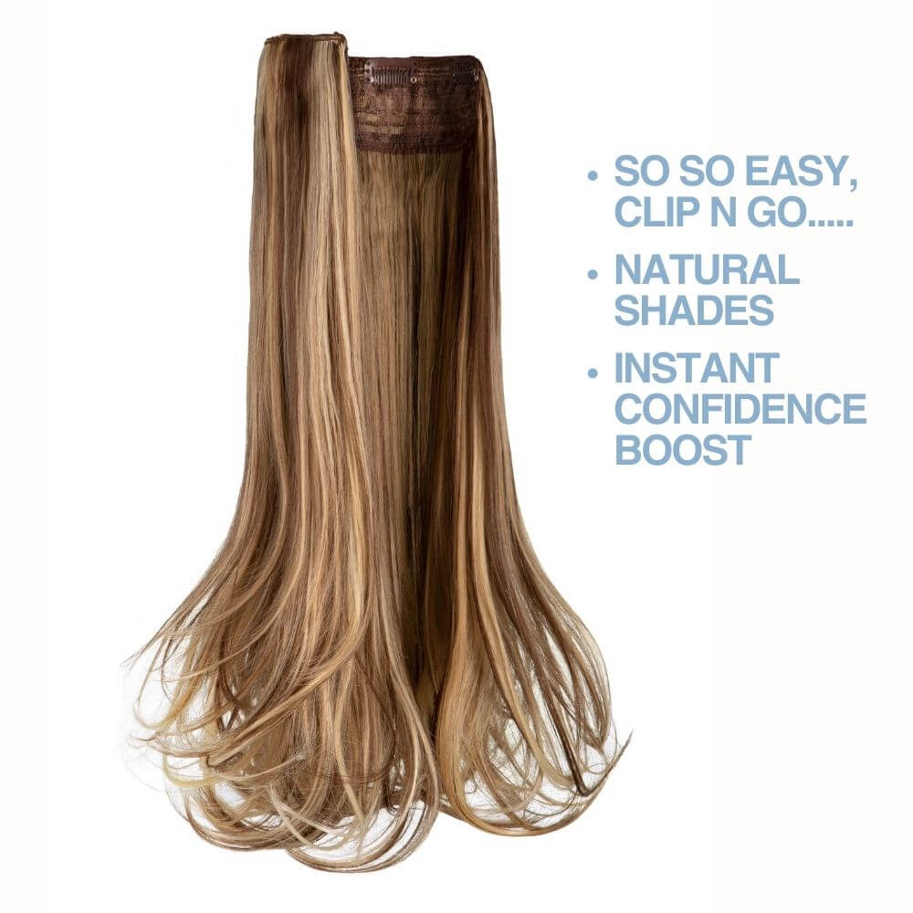 Stranded 20" One Piece Flicky Clip-in Hair Extension