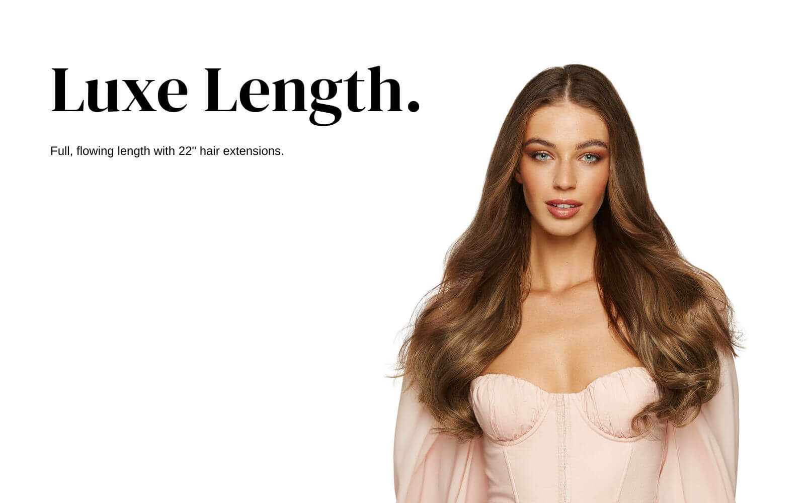 22 Inch Hair Extensions Available in 30 different colours at Stranded Hair Extensions