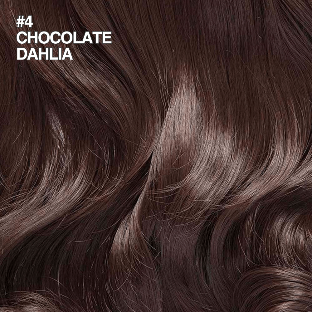 Stranded Bounce Wrap Ponytail - Colour #4 Chocolate Dahlia