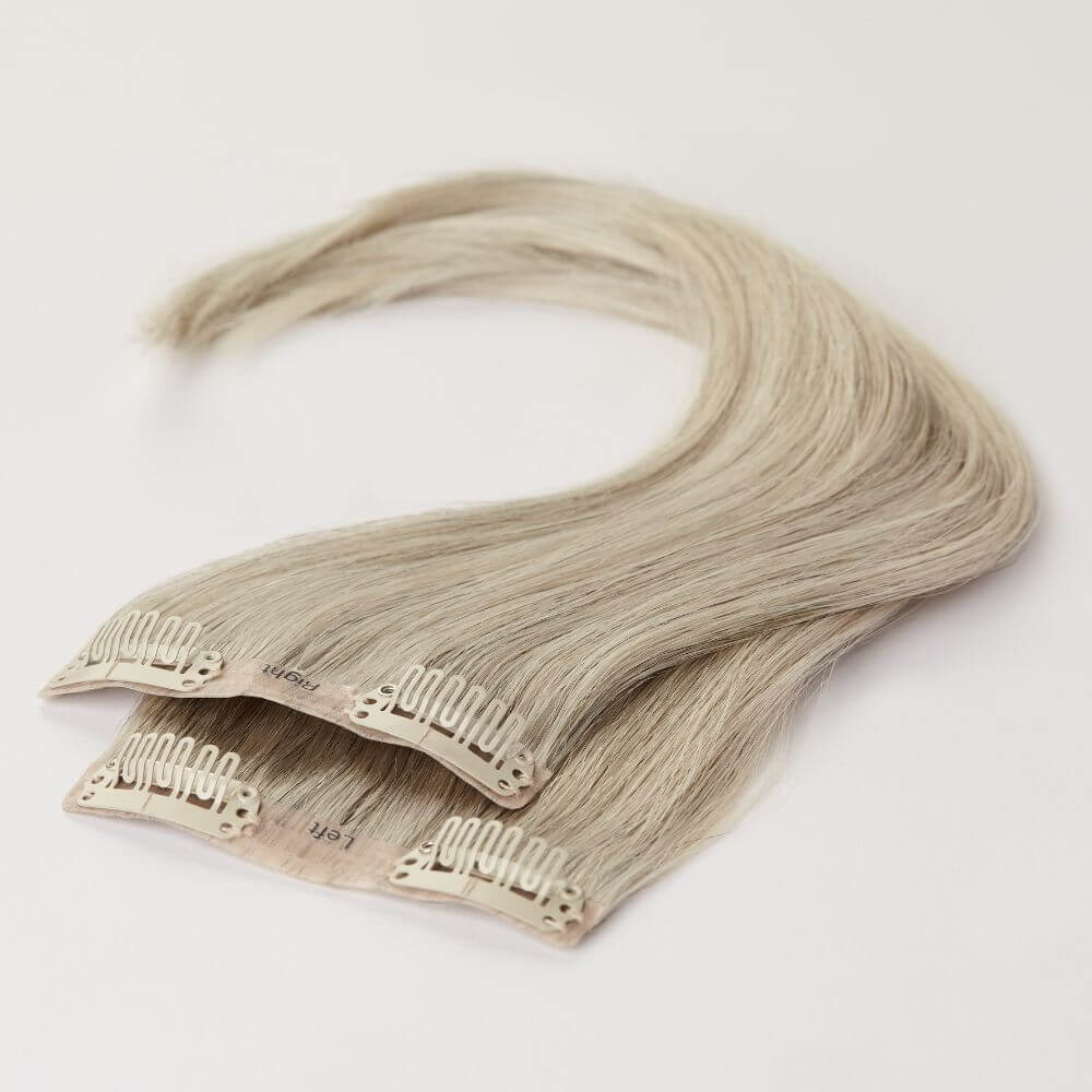 12 Inch Human Hairline Fillers for thin hair in Light Grey