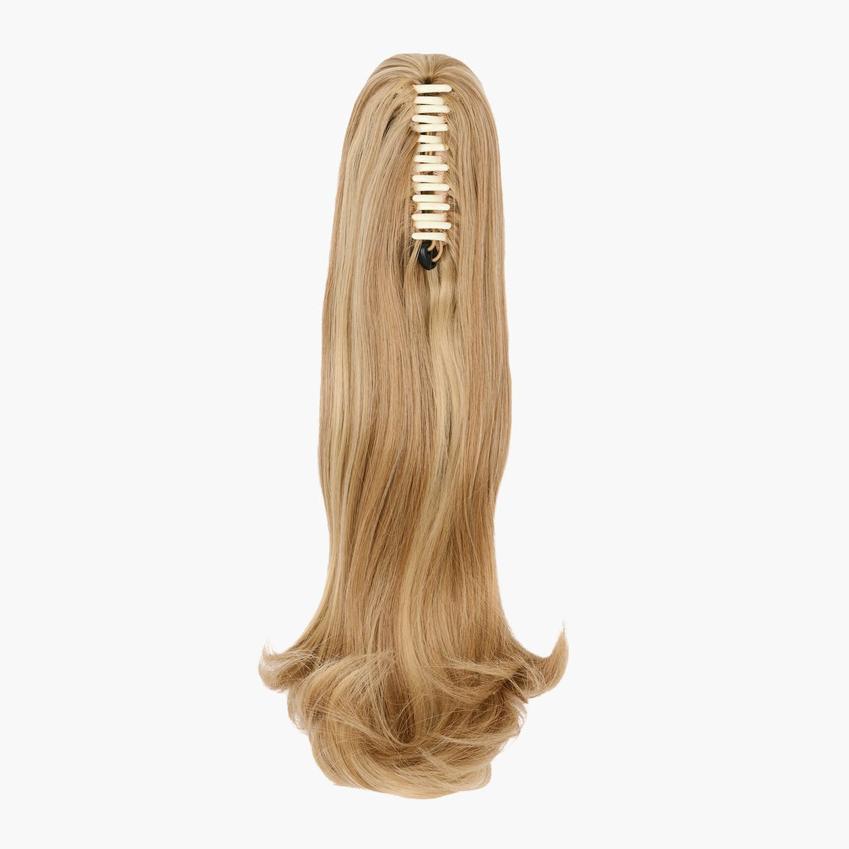 Stranded Medium Blonde 20" Blowout Clip-In Ponytail – Easy Salon Volume