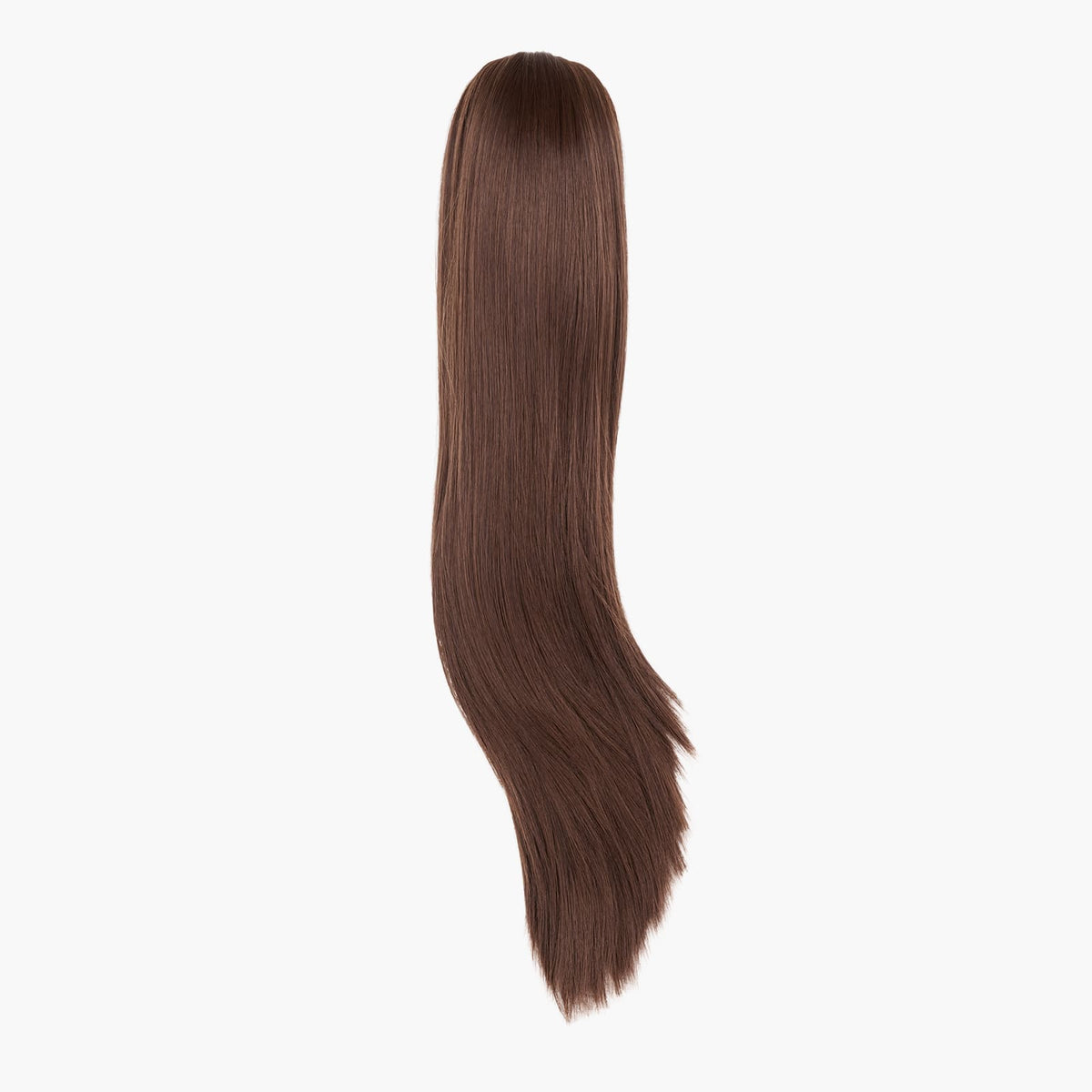 Stranded Long Straight Clip-in Ponytail in Daylilies (#6)