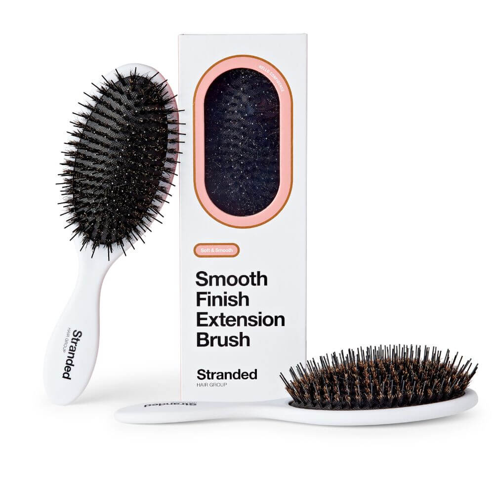 Stranded Hair Extension Brush for zero damage on hair extensions