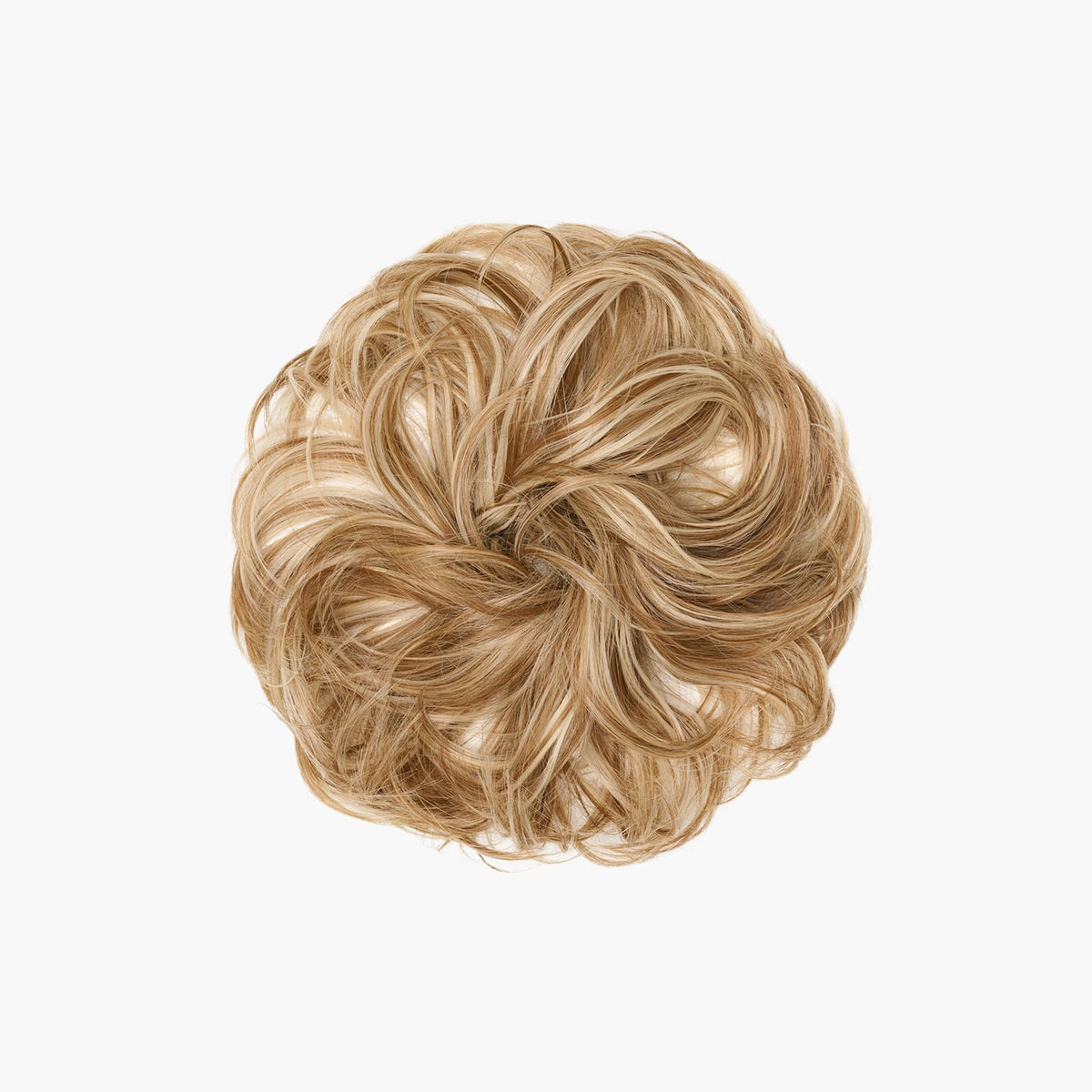 Stranded Flicky Messy Scrunchie Bun in Camelia (#10/613)