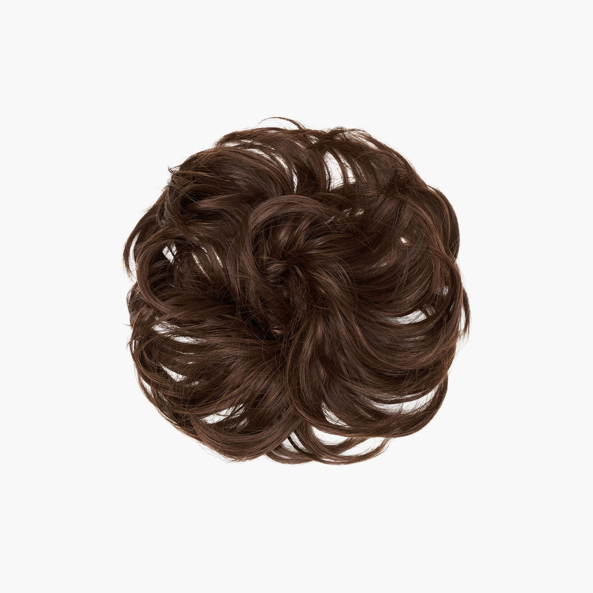 Stranded Flicky Messy Scrunchie Bun in Daylilies (#6)