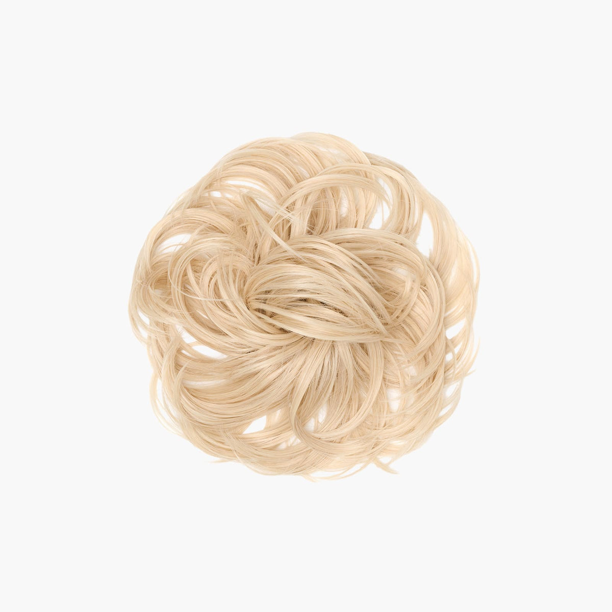 Stranded Flicky Messy Scrunchie Bun in Polar Star (#1001)