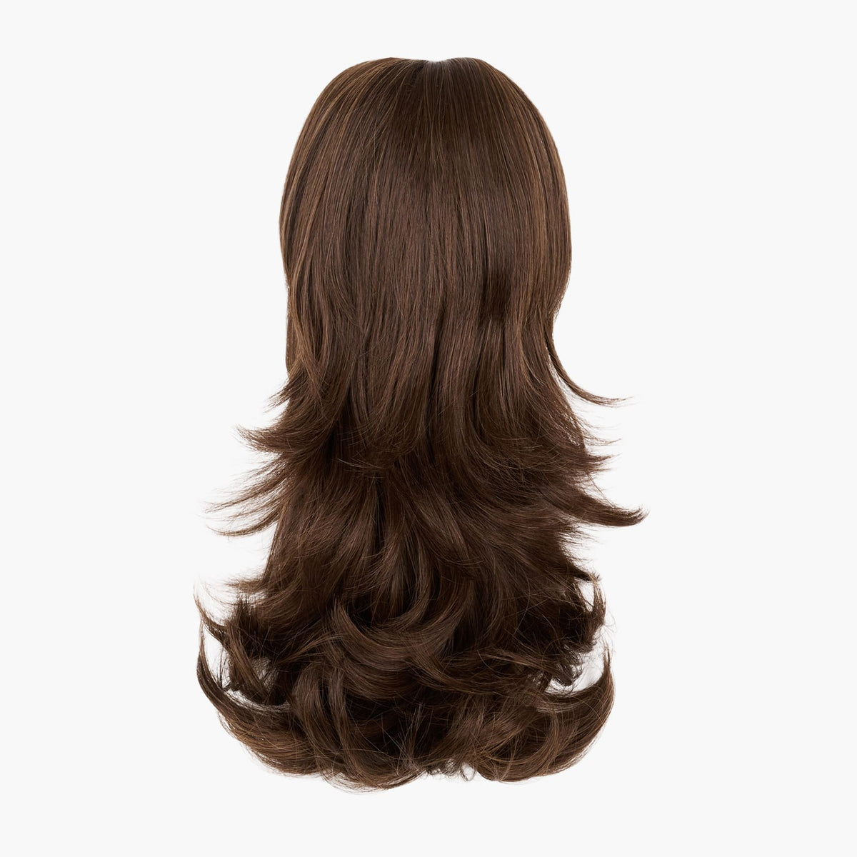 Stranded Medium Flicky Clip-on Ponytail in Hazel Princess (#8)