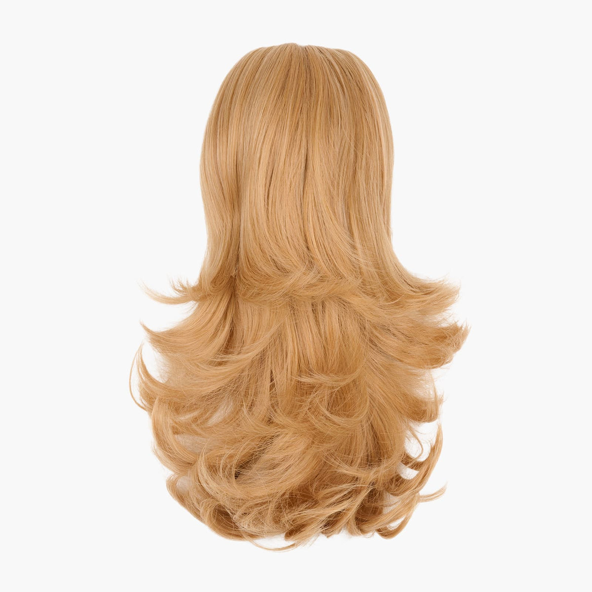 Stranded Medium Flicky Clip-on Ponytail in Honeysuckle (#27)