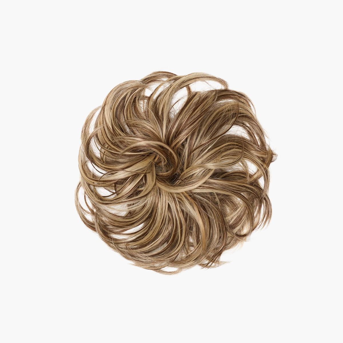 Stranded Flicky Messy Scrunchie Bun in Safari Sunset (#6/16/613)