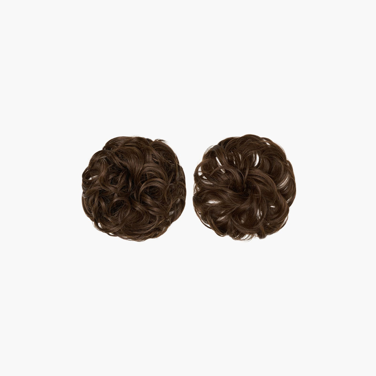 Stranded Bun Duo - Curly & Flicky Styles in Hazel Princess (#8)