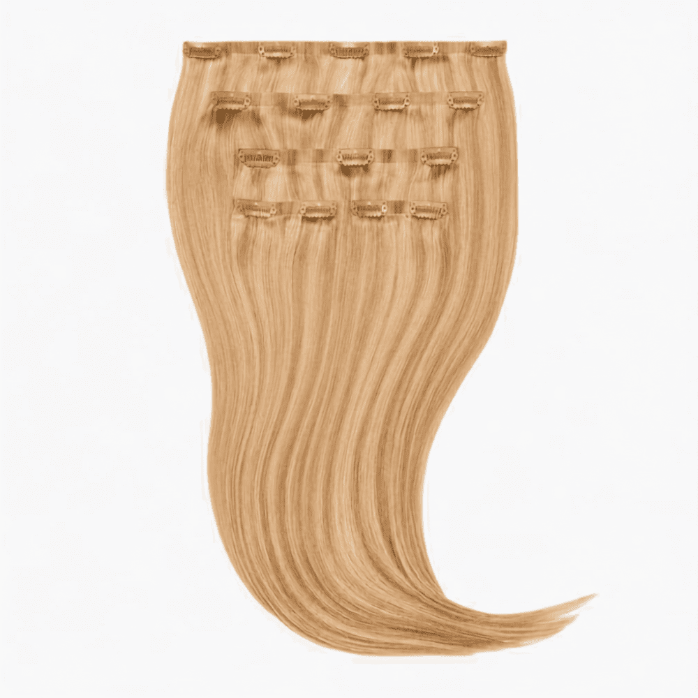 Stranded 14" Seamless Clip-in Human Hair Extension (95g) in Vanilla Bomb (#10/16)