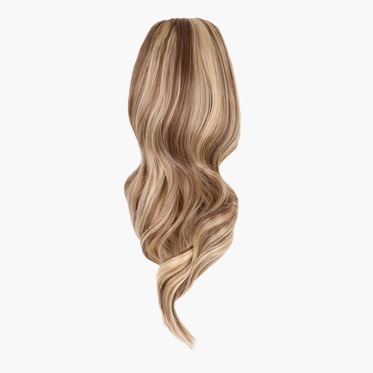 Stranded Medium Wand Wave Clip-in Ponytail in Safari Sunset (#6/16/613)