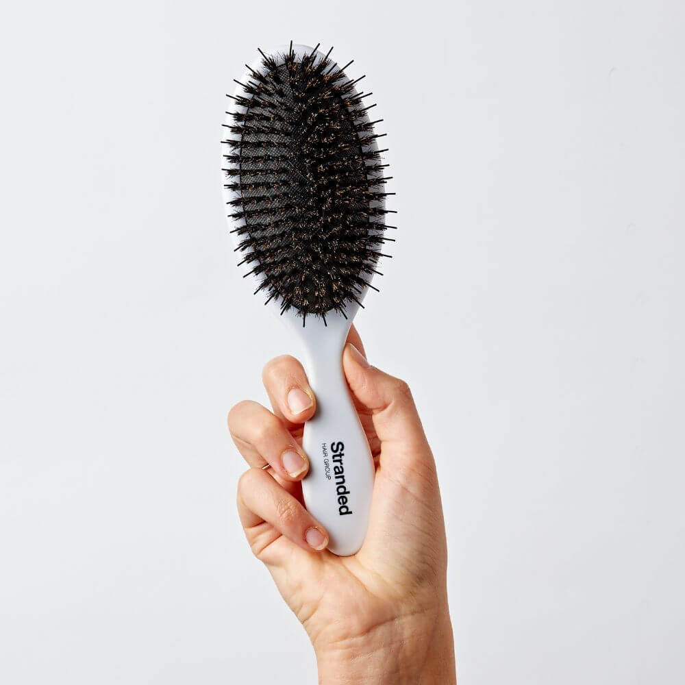 Stranded Hair Extension Brush for fine thin hair