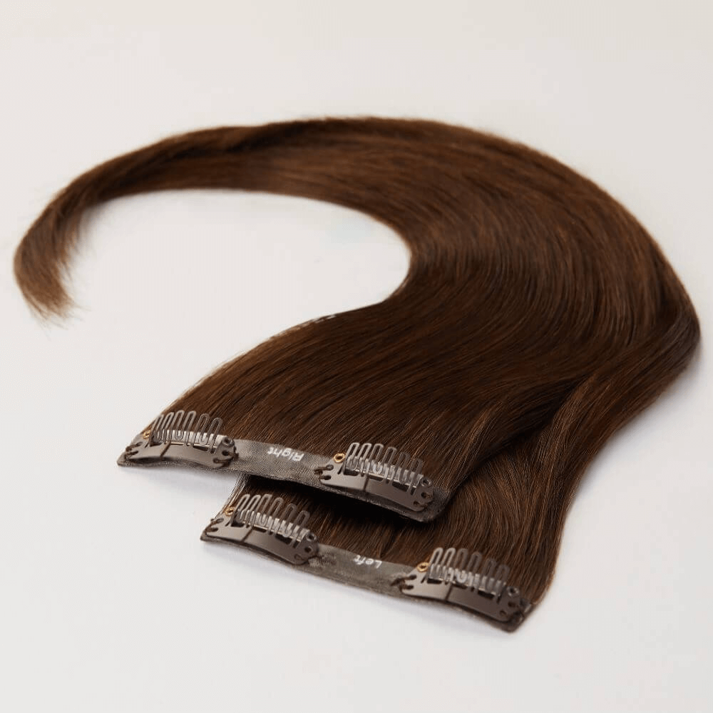 12 Inch Human Hairline Fillers for thin hair in medium brown colour
