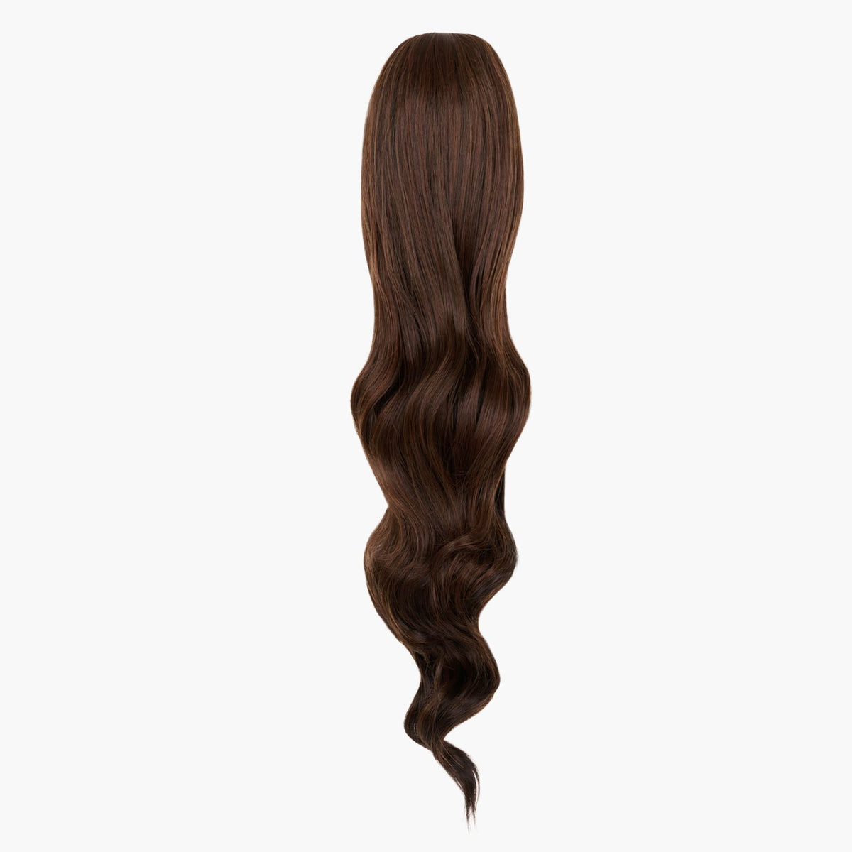 Stranded Long Wand Wave Clip-in Ponytail in Azalea (#2/5)