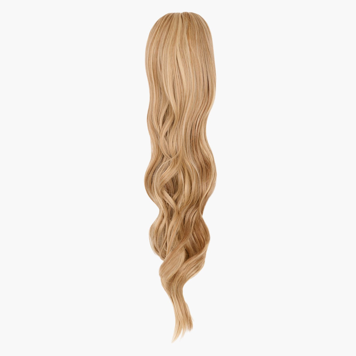 Stranded Long Wand Wave Clip-in Ponytail in Ballerina Musk (#10/16/22)