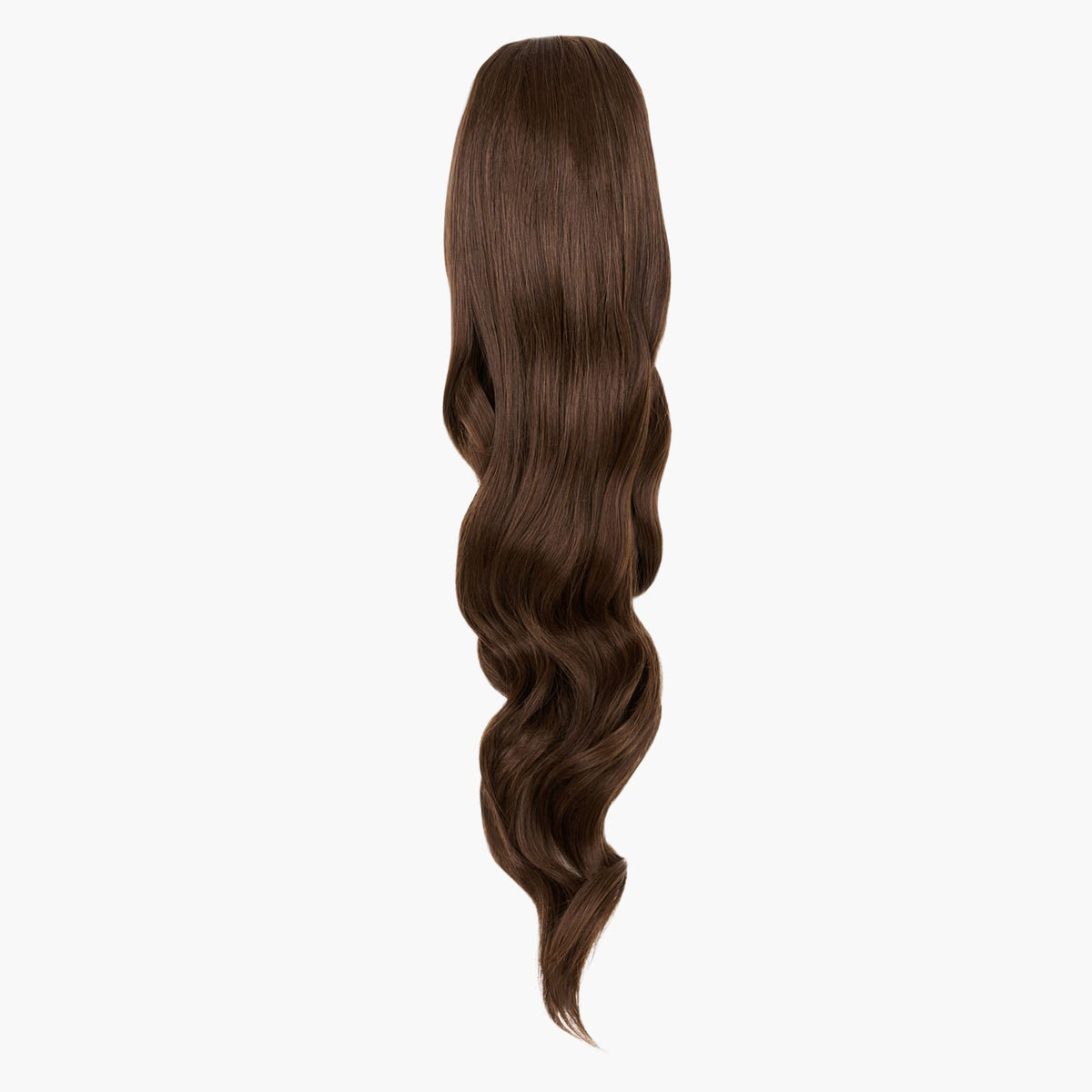Stranded Long Wand Wave Clip-in Ponytail in Hazel Princess (#8)