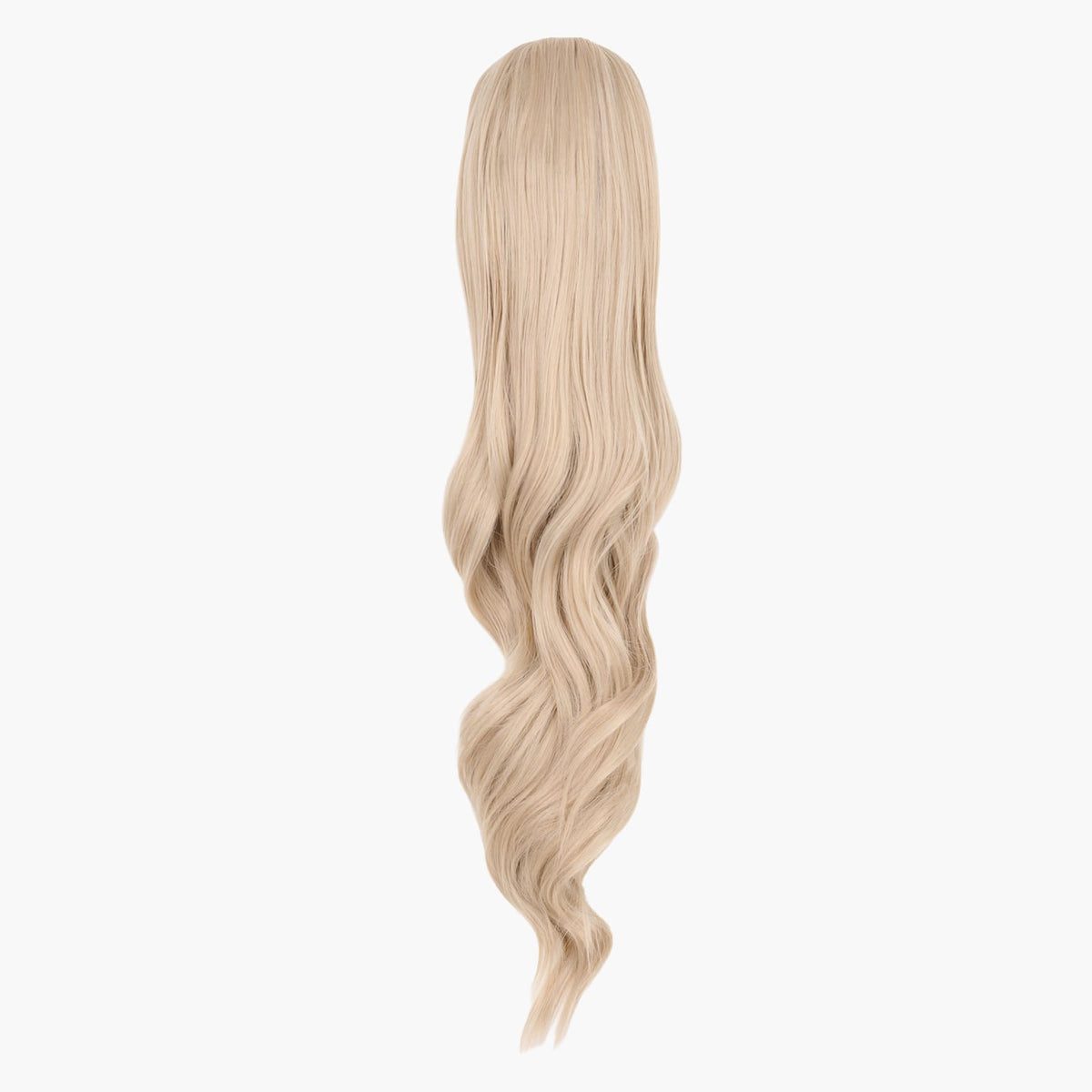 Stranded Long Wand Wave Clip-in Ponytail in New Love (#101)
