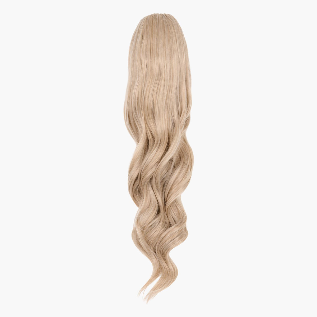 Stranded Long Wand Wave Clip-in Ponytail in Pearl Moon (#111)