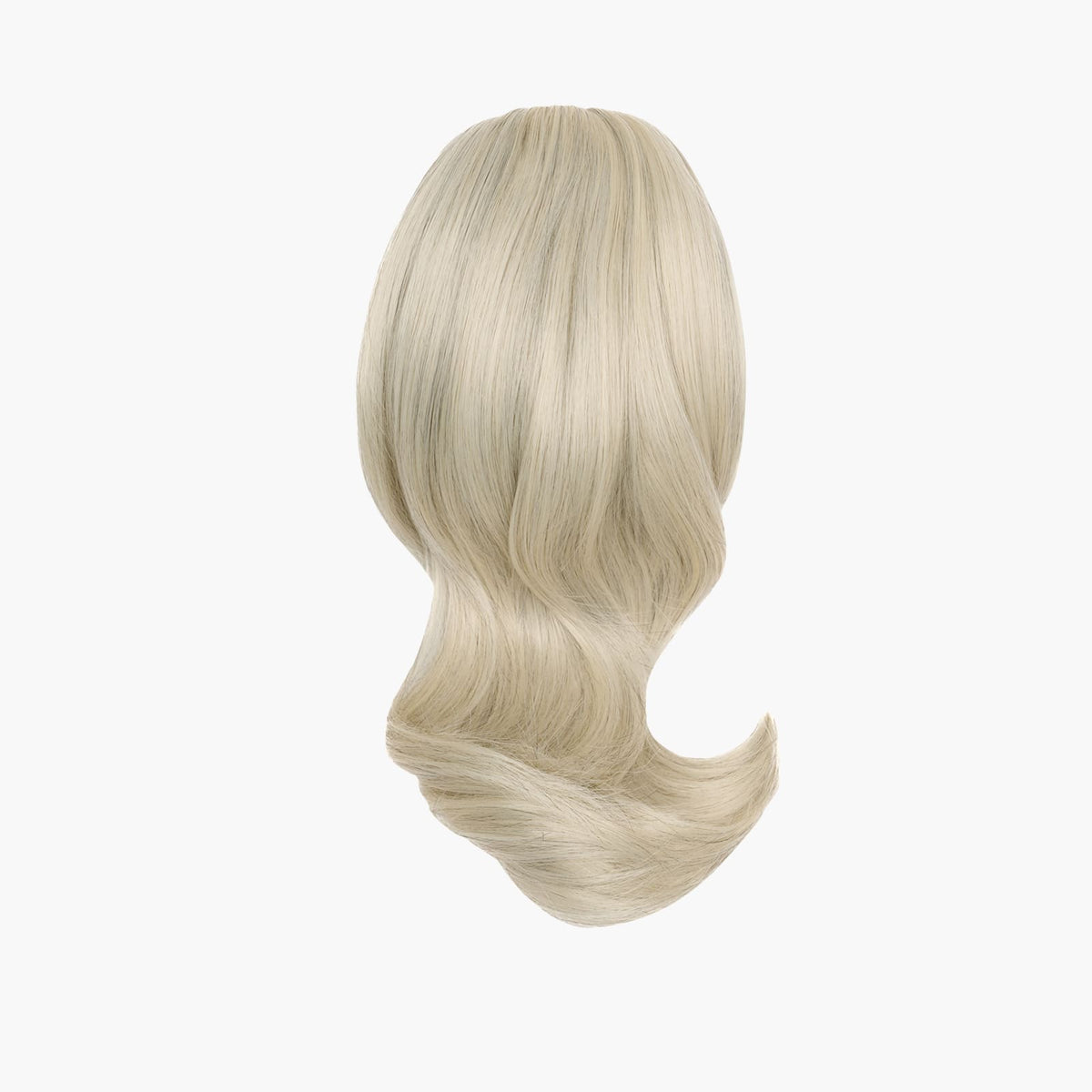 Stranded 12" Mini Blowout Ponytail in Light Grey (#52)