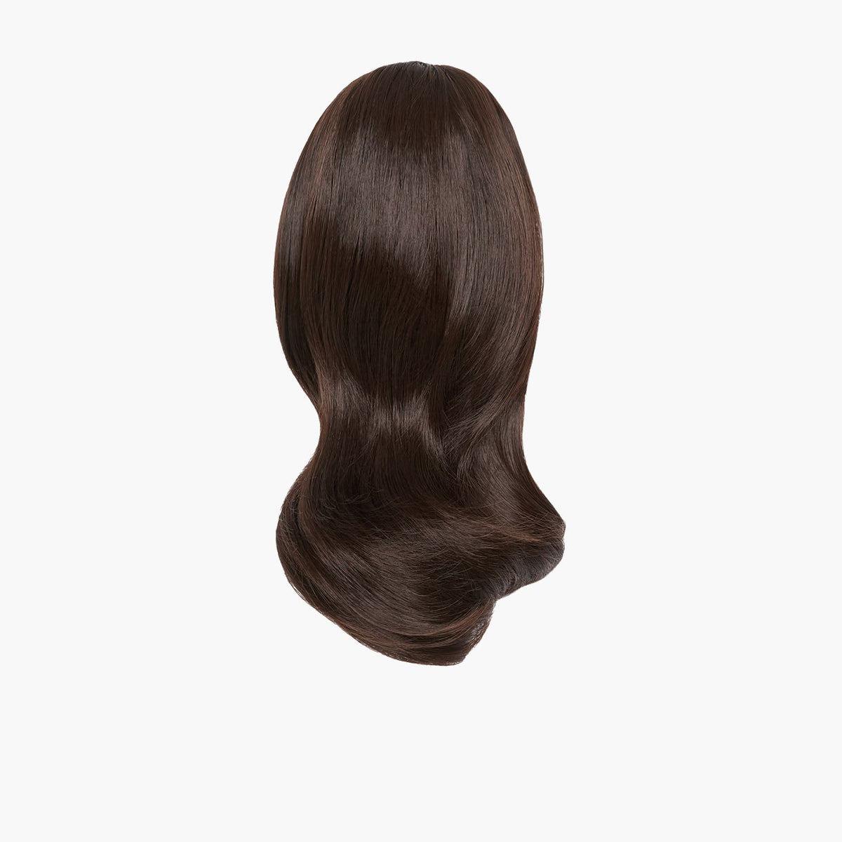 Stranded 12" Mini Blowout Ponytail in Chocolate Dahlia (#4)