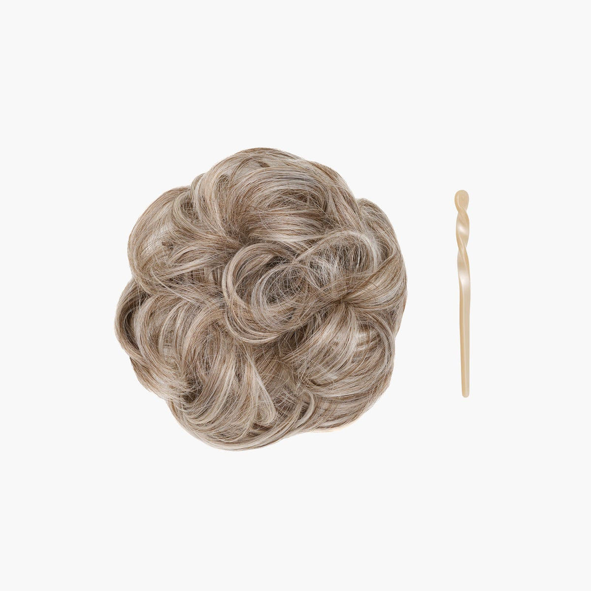 Stranded Mini Messy Bun in Ash Willow (#18/68)