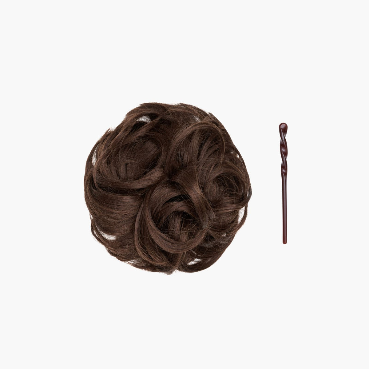 Stranded Mini Messy Bun in Daylilies (#6)
