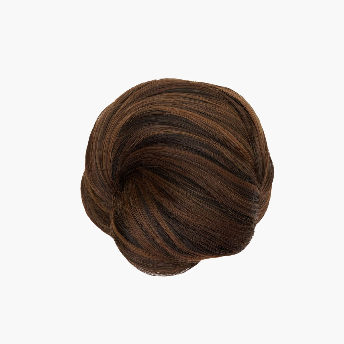 Stranded Clip-in Mum Bun in Azalea (#2/5)