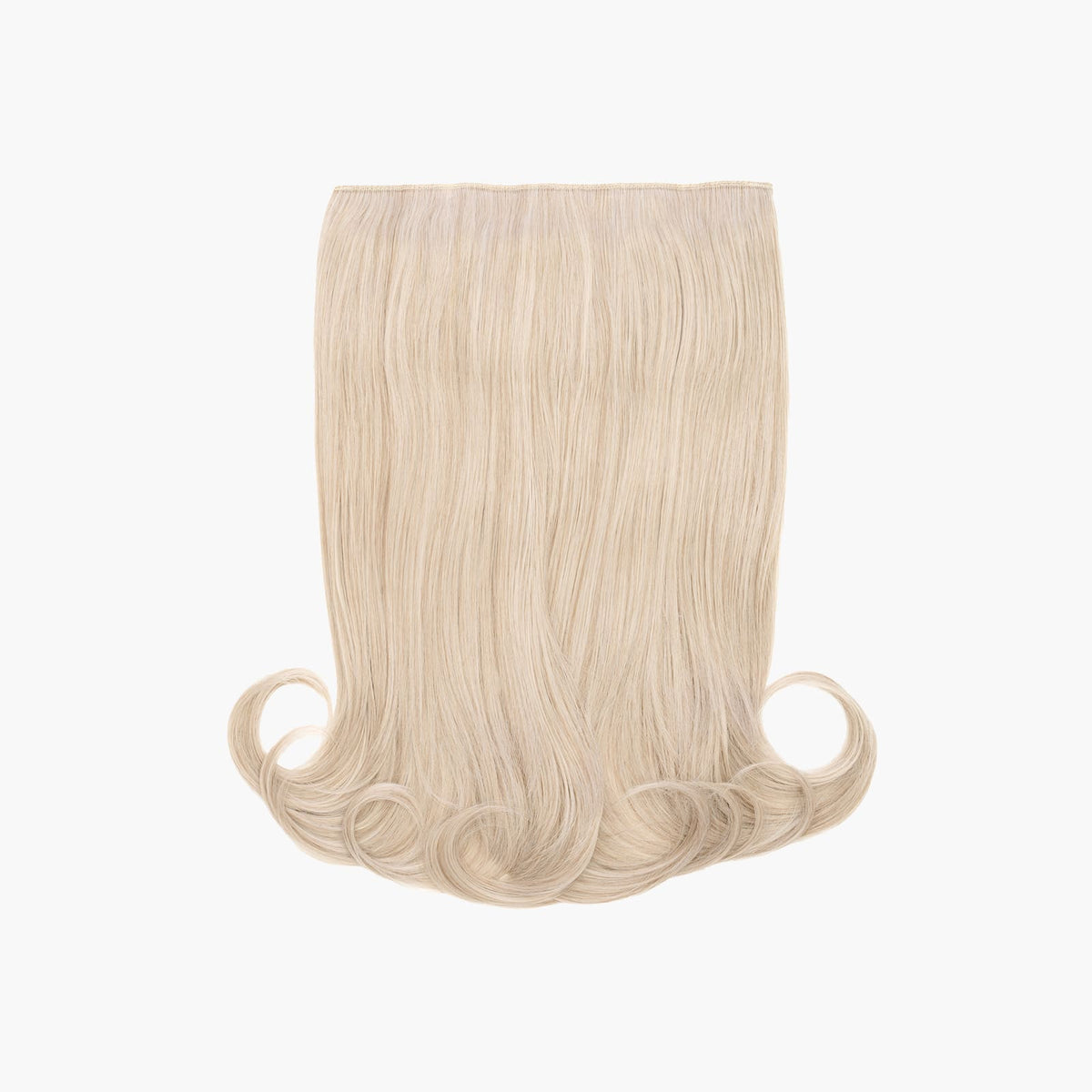 Stranded 16" One Piece Flicky Clip-in Hair Extension in Ash Moon (#112)