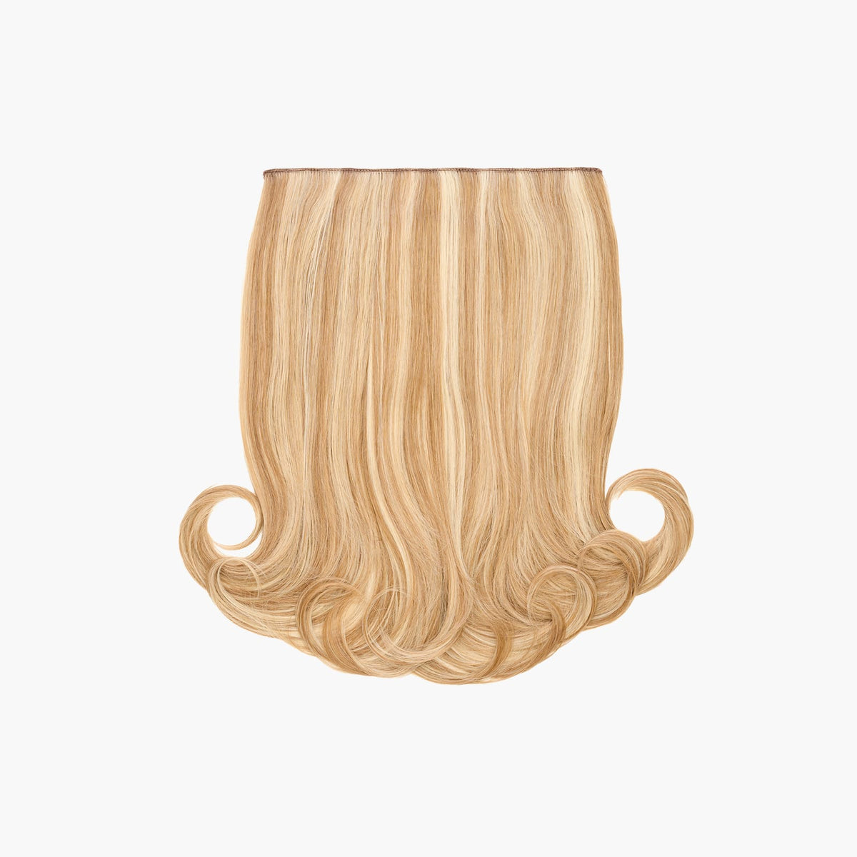 Stranded 20" One Piece Flicky Clip-in Hair Extension in Camelia (#10/613)