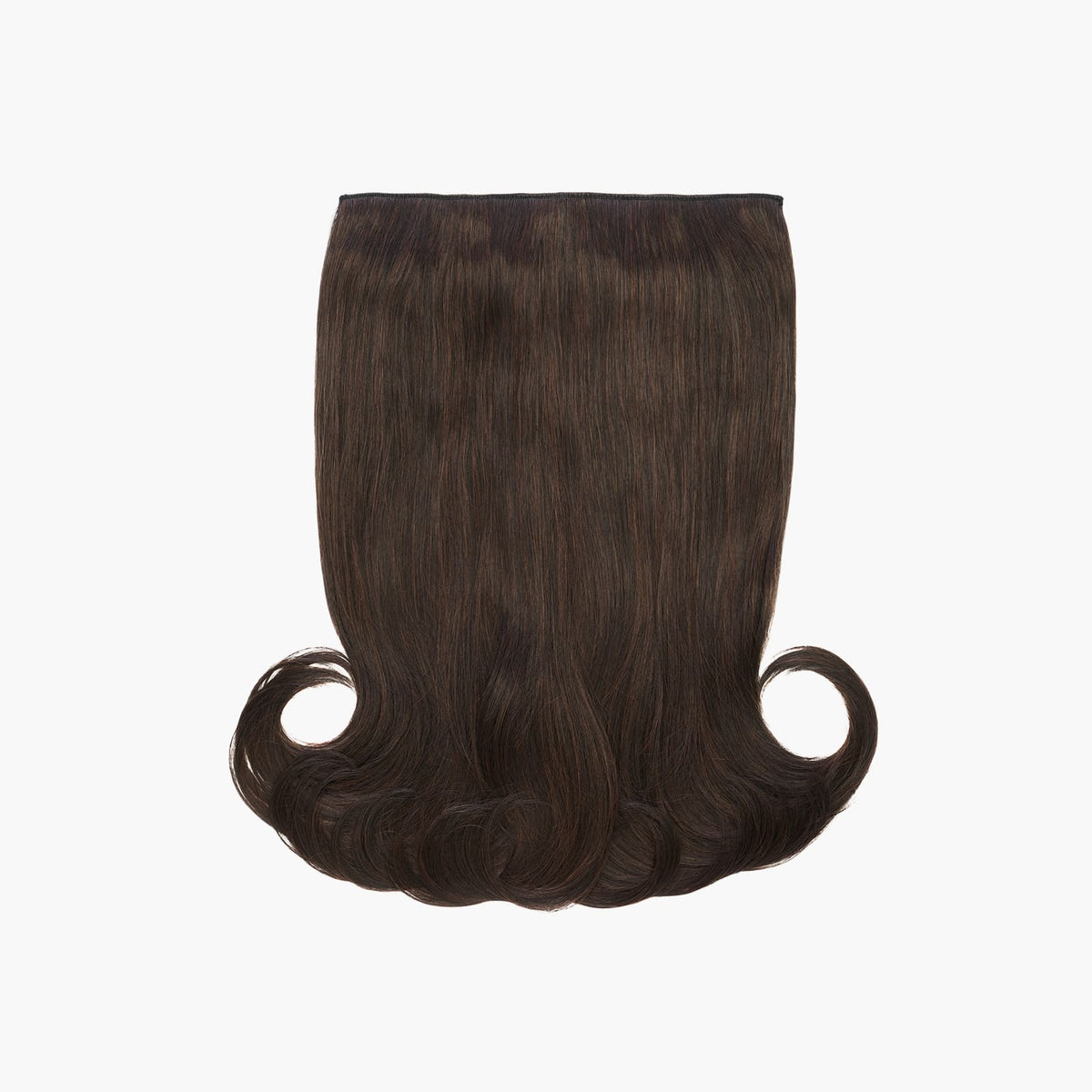 Stranded 20" One Piece Flicky Clip-in Hair Extension in Nigella (#2)