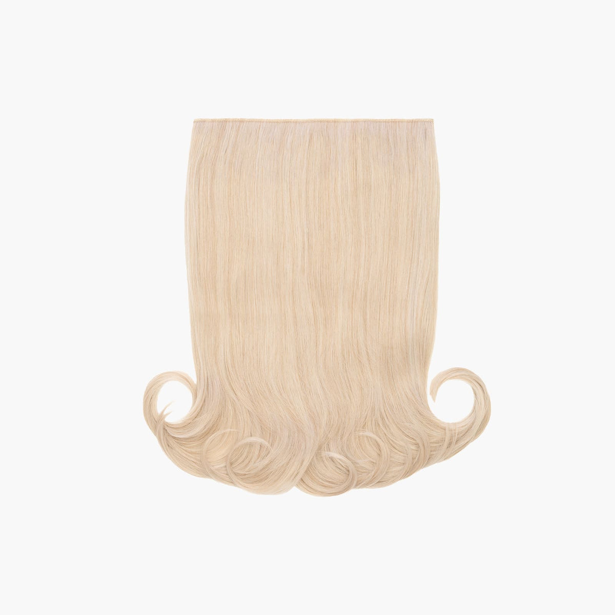 Stranded 20" One Piece Flicky Clip-in Hair Extension in Pearl Moon (#111)