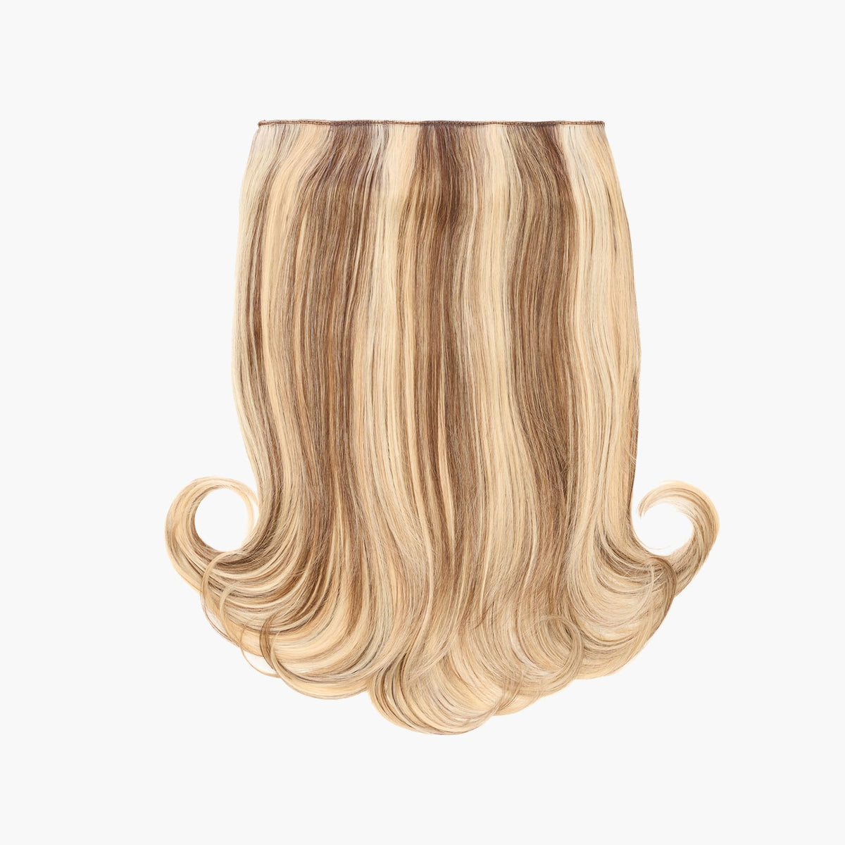 Stranded 20" One Piece Flicky Clip-in Hair Extension in Safari Sunset (#6/16/613)
