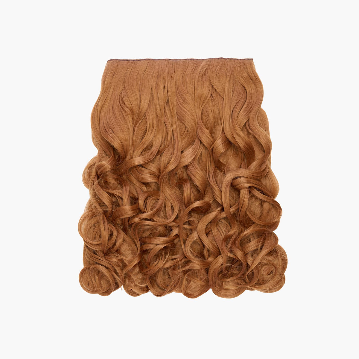 Stranded 16" One Piece Curly Clip-in Hair Extension in Primrose (#30)